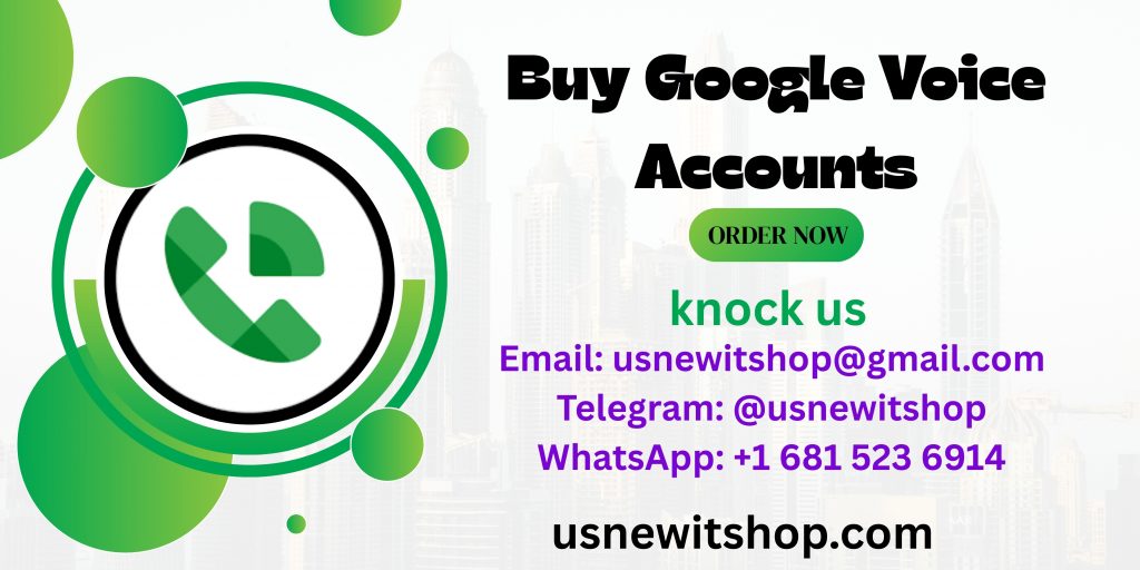 Buy Google Voice Accounts 