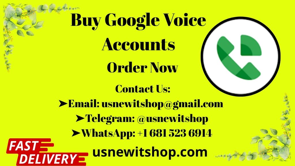 Buy Google Voice Accounts