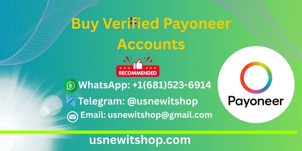Buy Verified Payoneer Accounts