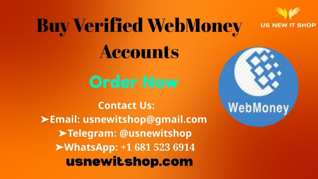 Buy Verified WebMoney Accounts