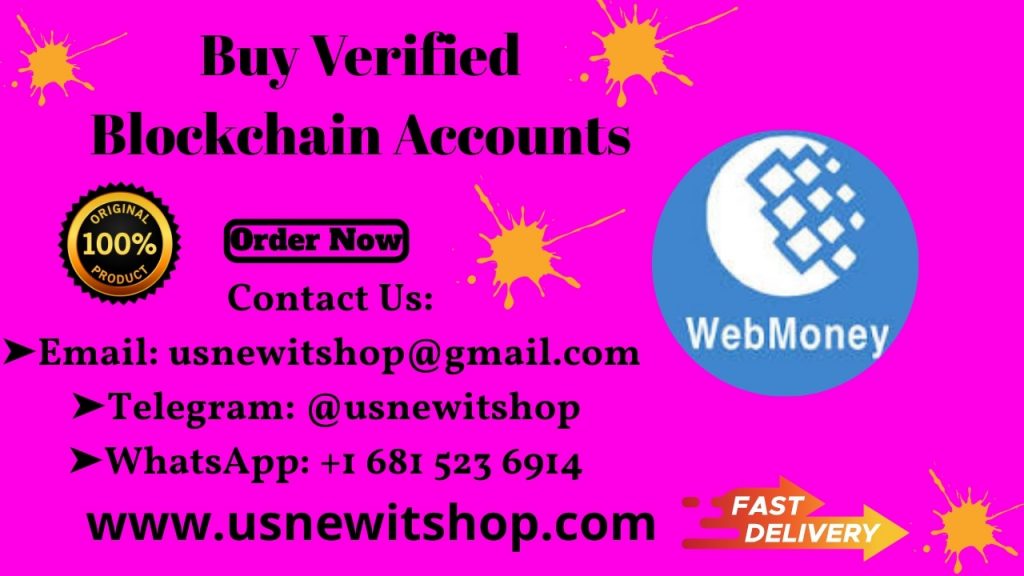Buy Verified WebMoney Accounts